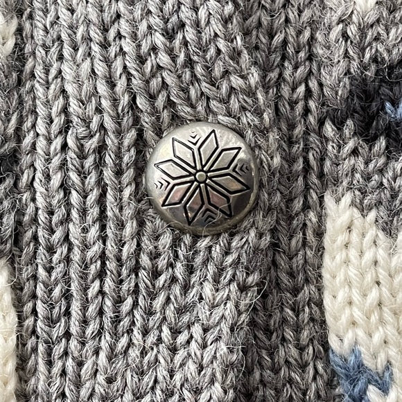 David I. Pike Vintage Norwegian Wool Cardigan Size ~ Medium Made in Norway - Picture 3 of 11